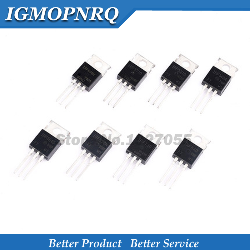 10PCS IRF510 IRF520 IRF540 IRF - Lm317 Voltage Regulator avaliação e preço