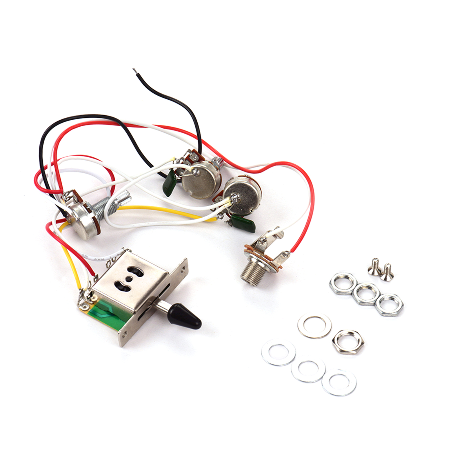 Electric Guitar Wiring Harness - Learn Diy Electronics avaliação e preço