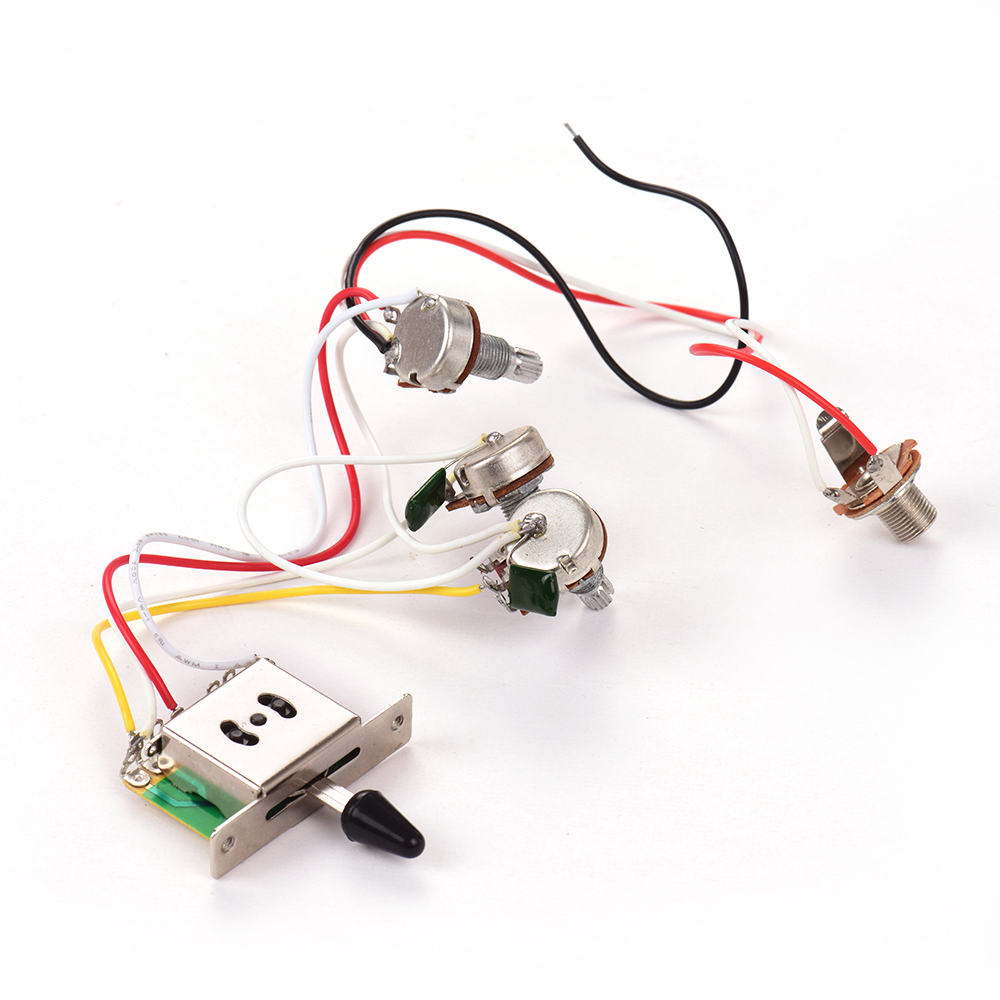 Electric Guitar Wiring Harness - Learn Diy Electronics avaliação e preço