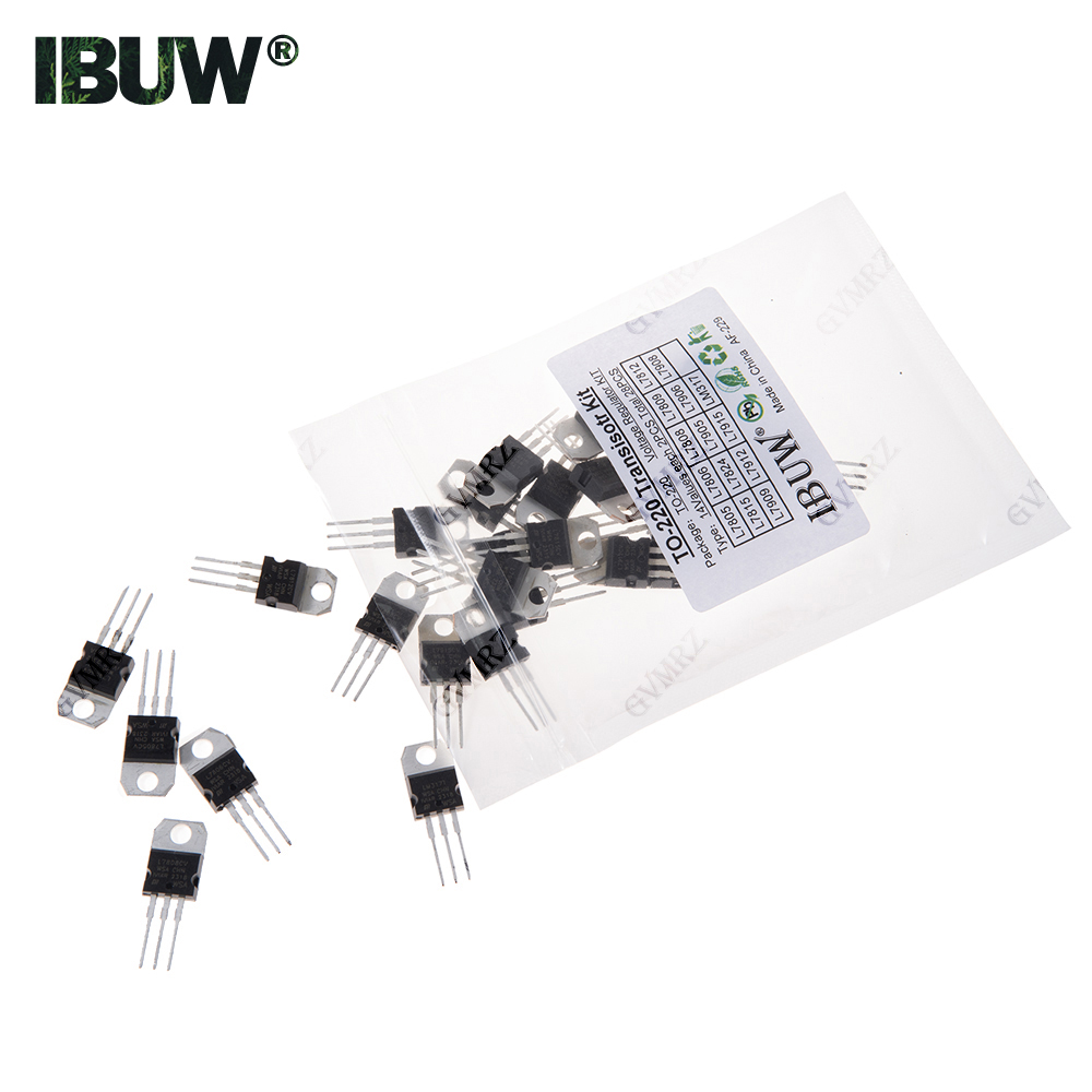 28PCS 14Values TO-220 Transist - Lm317 Voltage Regulator avaliação e preço