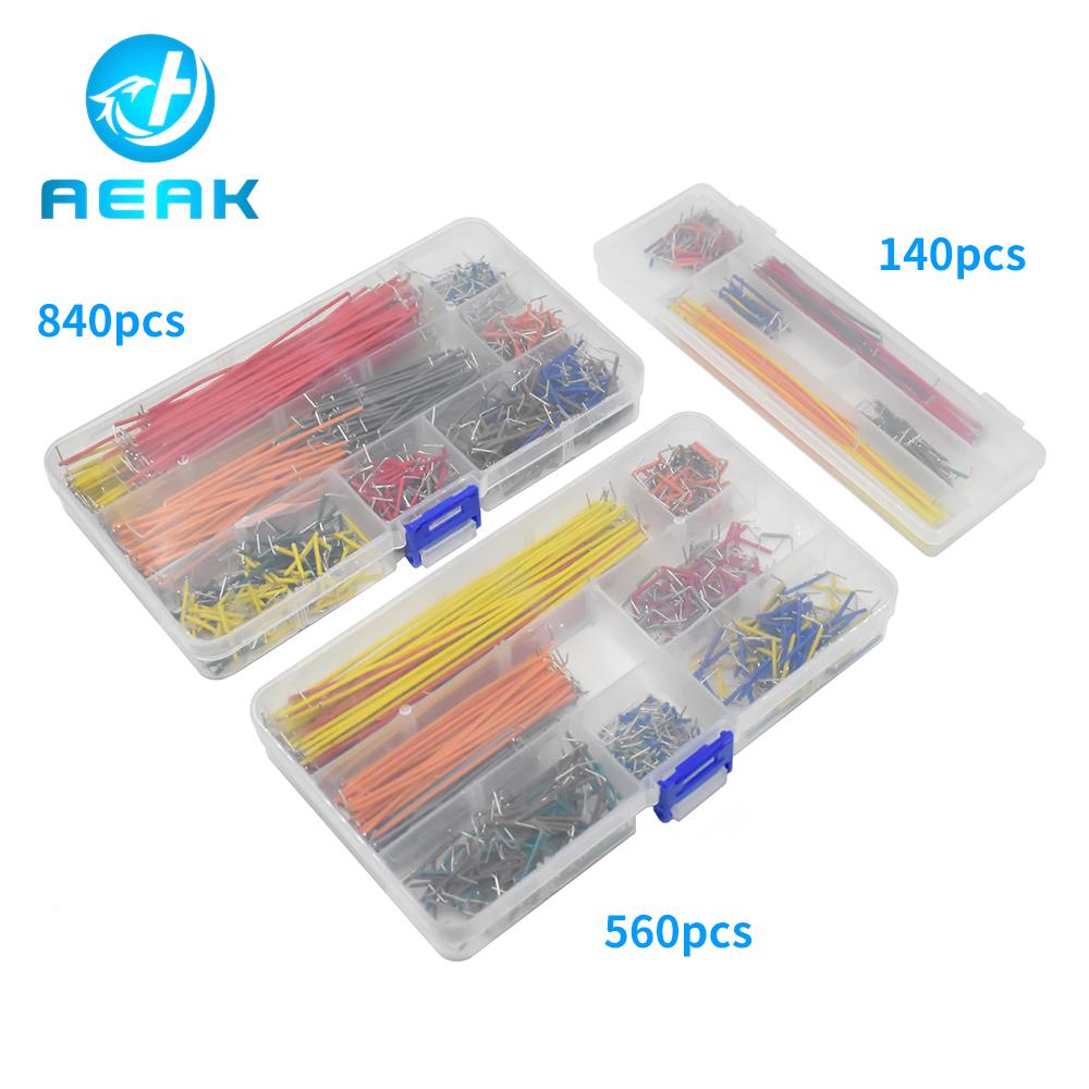 140Pcs 560Pcs 840Pcs Preformed - Breadboard Jumper Wire avaliação e preço