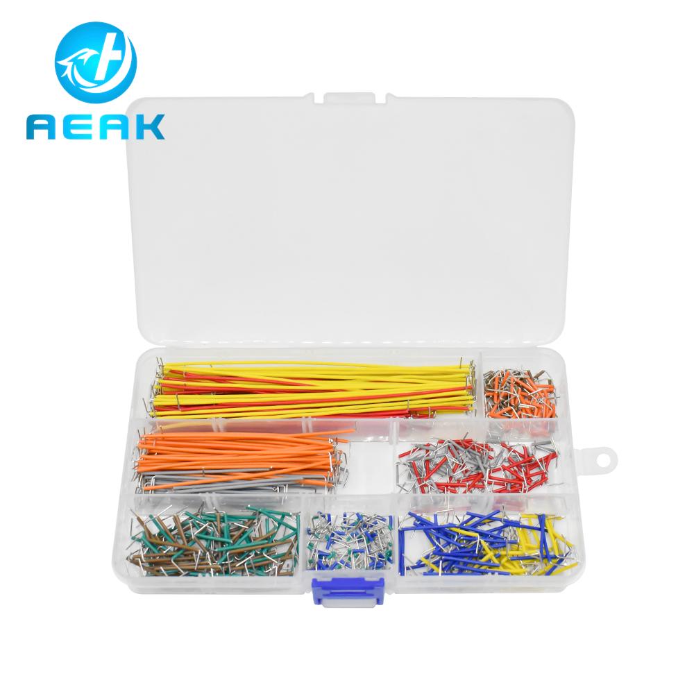 140Pcs 560Pcs 840Pcs Preformed - Breadboard Jumper Wire avaliação e preço