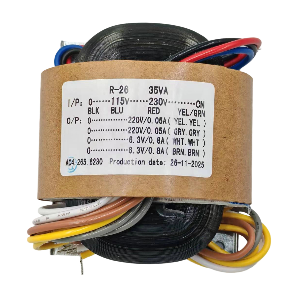35W Sec Voltage 220V x2 + 6.3V - R/Diy Electronics avaliação e preço