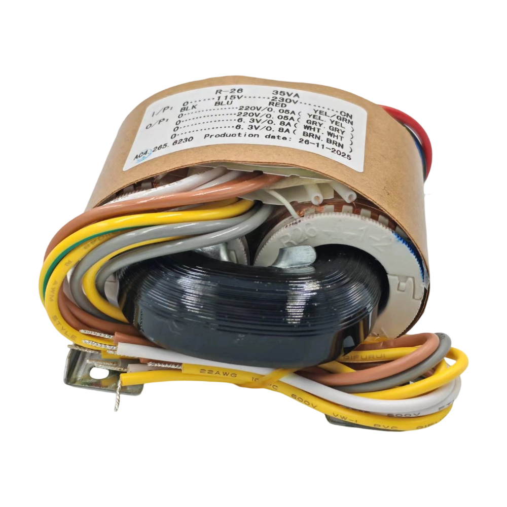 35W Sec Voltage 220V x2 + 6.3V - R/Diy Electronics avaliação e preço