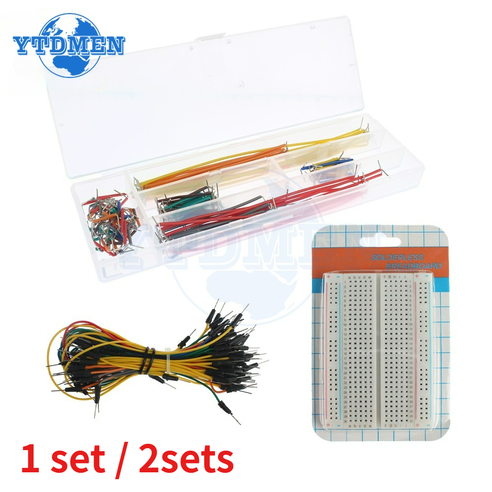 1/2 Sets Breadboards Jumper Wi - Breadboard Jumper Wire avaliação e preço