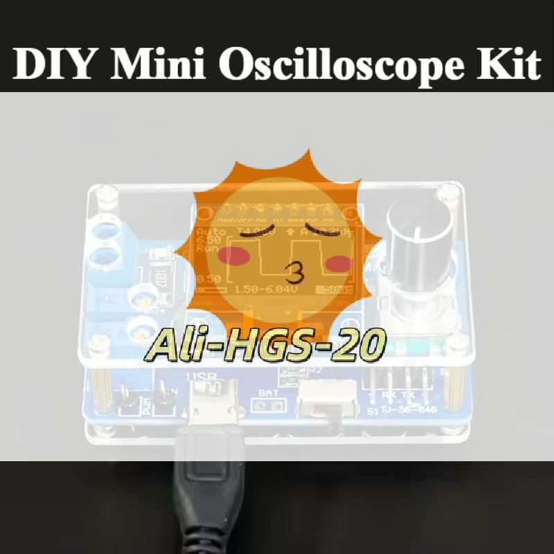 Oscilloscope DIY Mini Kit STC8 - Hobby Diy Electronics Kit avaliação e preço