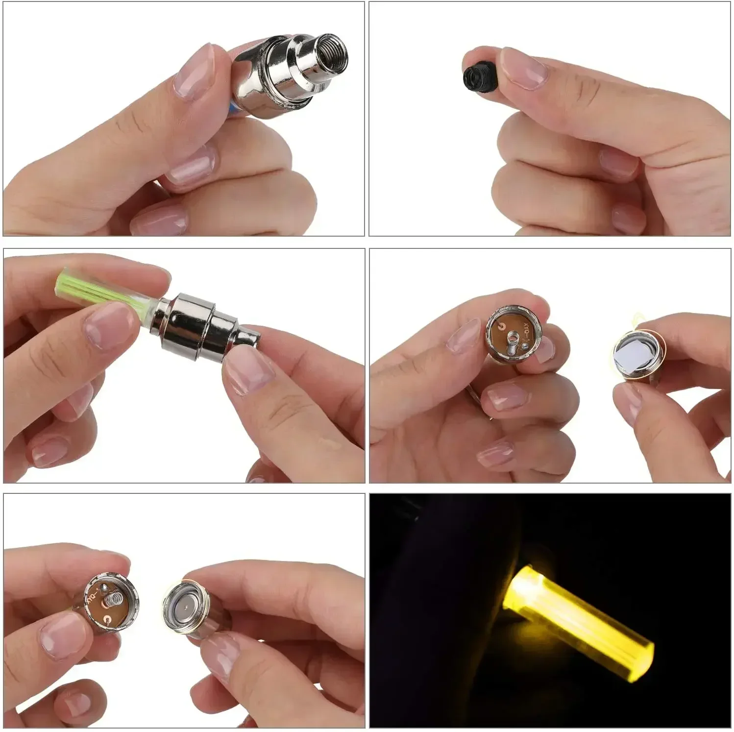 Bicycle Wheel Light Motion Sen - Ldr Light Sensor avaliação e preço