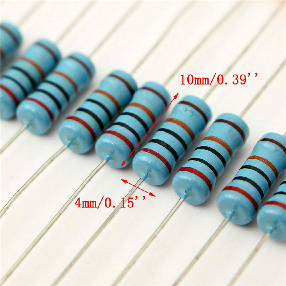 1000pcs 1% 1W 100 Value Metal  - R/Diy Electronics avaliação e preço