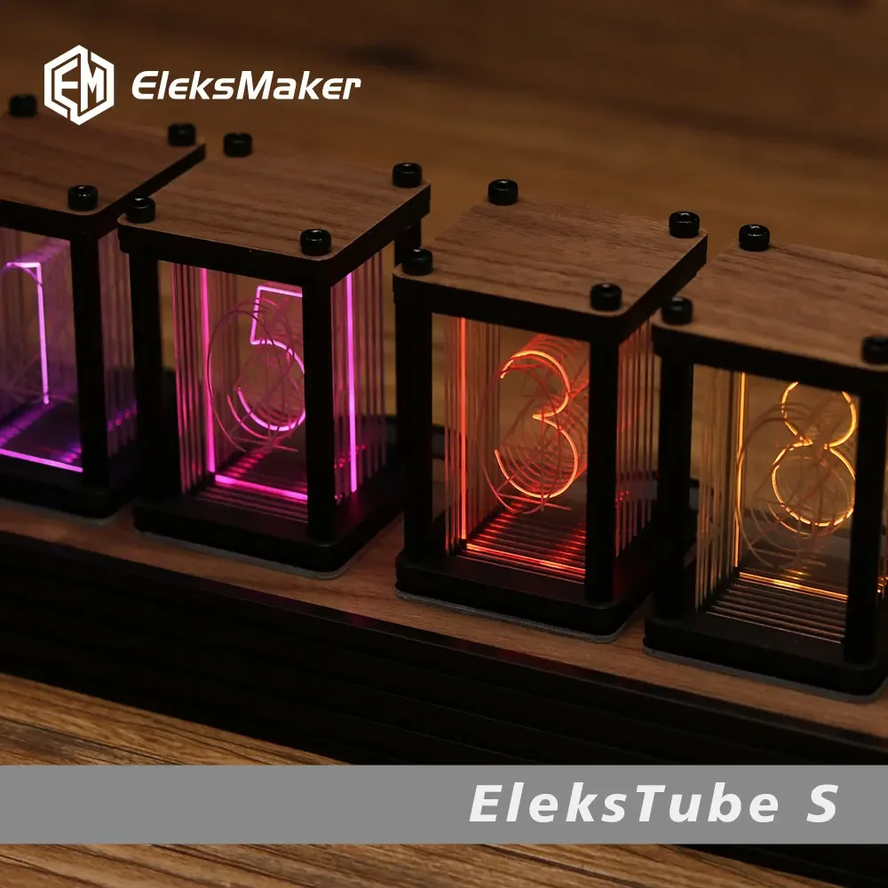 RGB Nixie Tube Clock DIY Table - Diy Electronics Ideas avaliação e preço