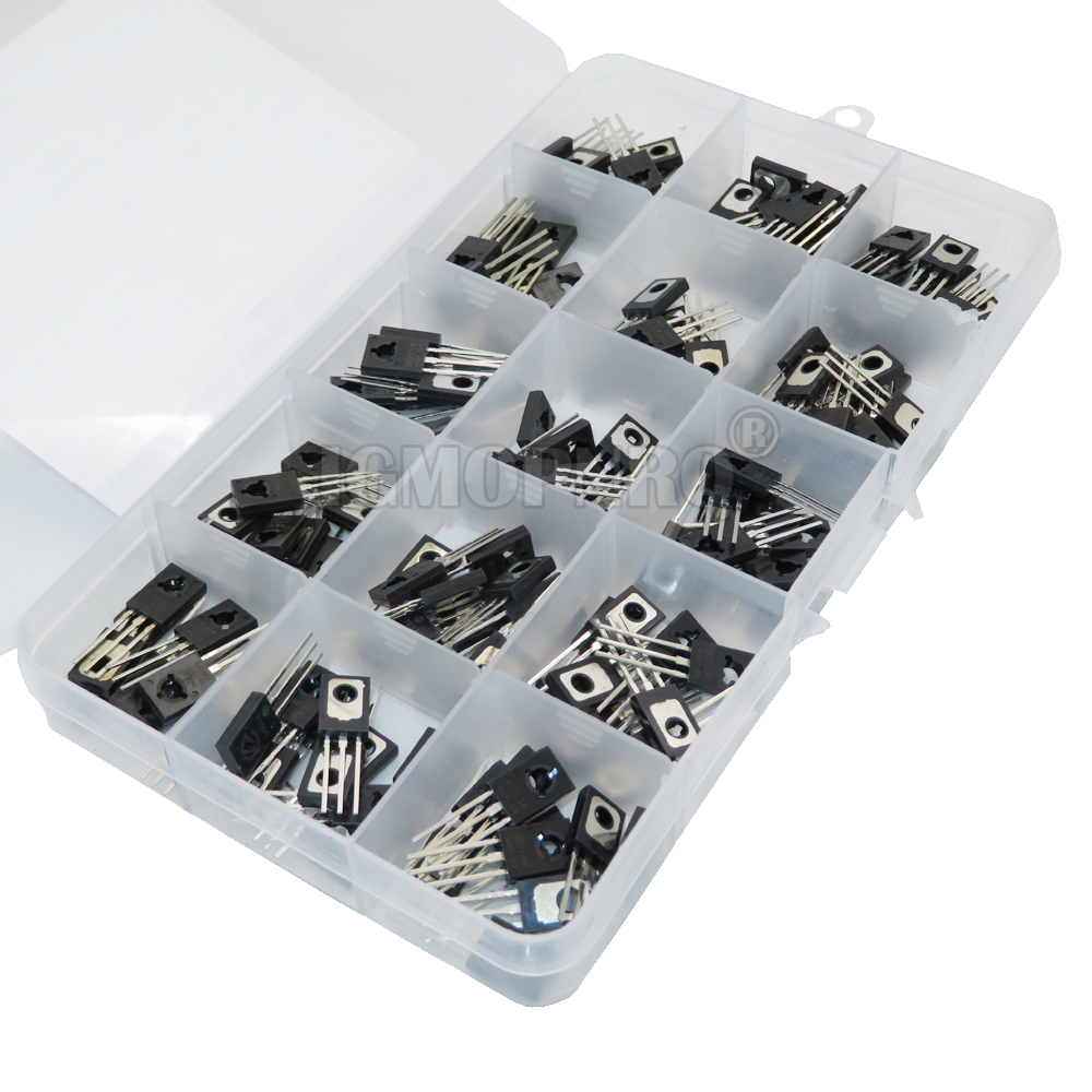 150PCS TO-126 Transistor Assor - Lm317 Voltage Regulator avaliação e preço
