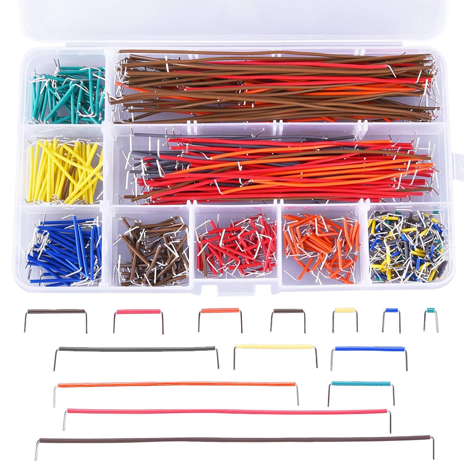 560 Pieces Jumper Wire Kit 14  - Breadboard Jumper Wire avaliação e preço