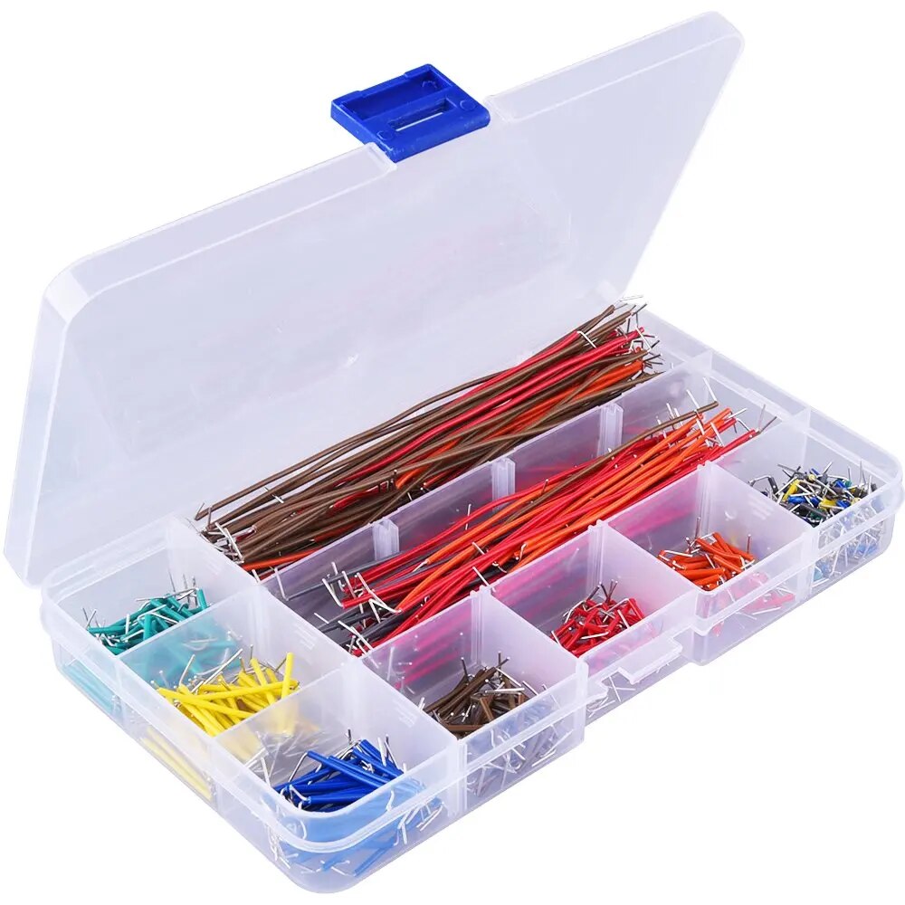 560 Pieces Jumper Wire Kit 14  - Breadboard Jumper Wire avaliação e preço