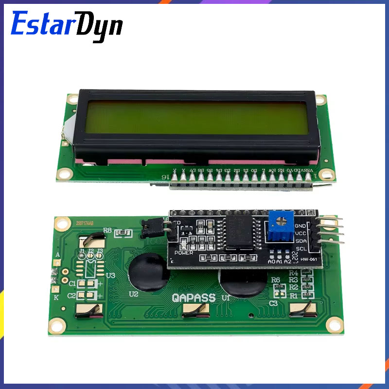 LCD1602 1602 LCD Module Blue / - I2C Lcd Display avaliação e preço