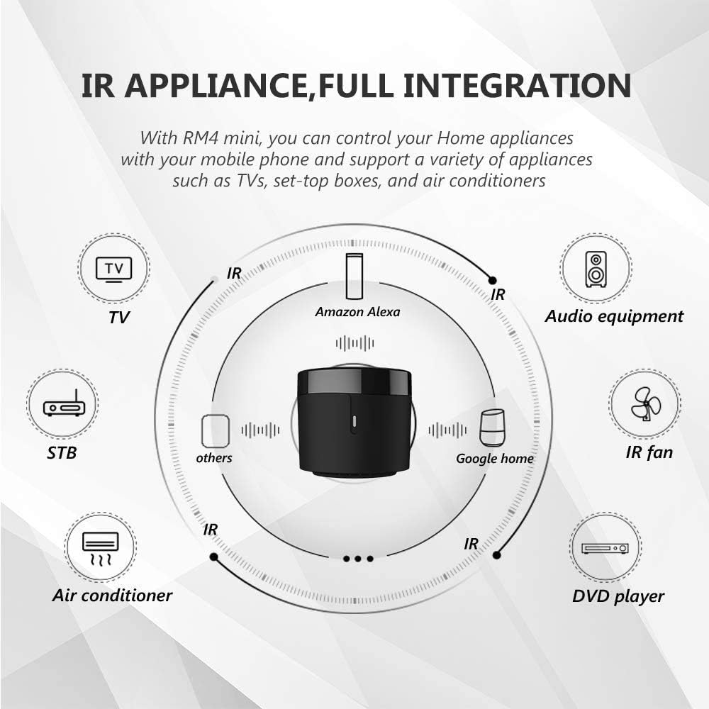 Broadlink RM4 IR Smart Remote  - Ir Infrared Receiver avaliação e preço