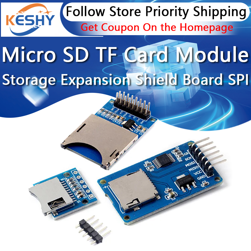 Micro SD Storage Expansion Boa - Sd Card Module Spi avaliação e preço