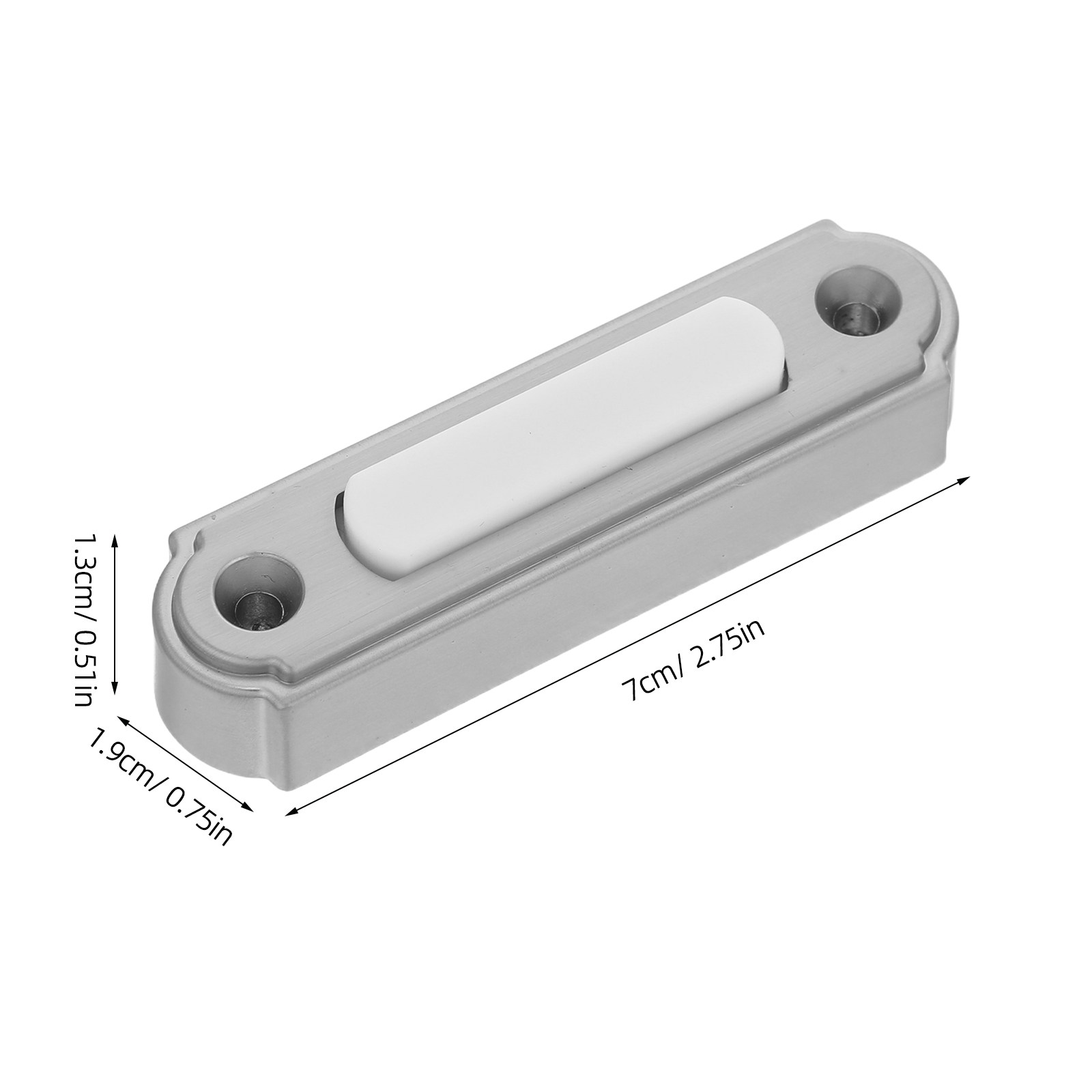 Wired Doorbell Push Button Met - Push Button Tactile avaliação e preço