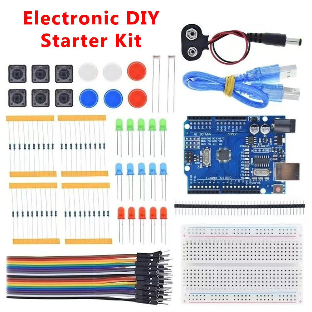 Electronic DIY Starter Kit For - Breadboard Jumper Wire avaliação e preço