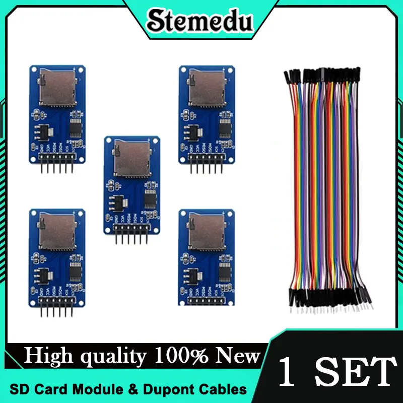 5PCS Micro SD Card Module With - Sd Card Module Spi avaliação e preço