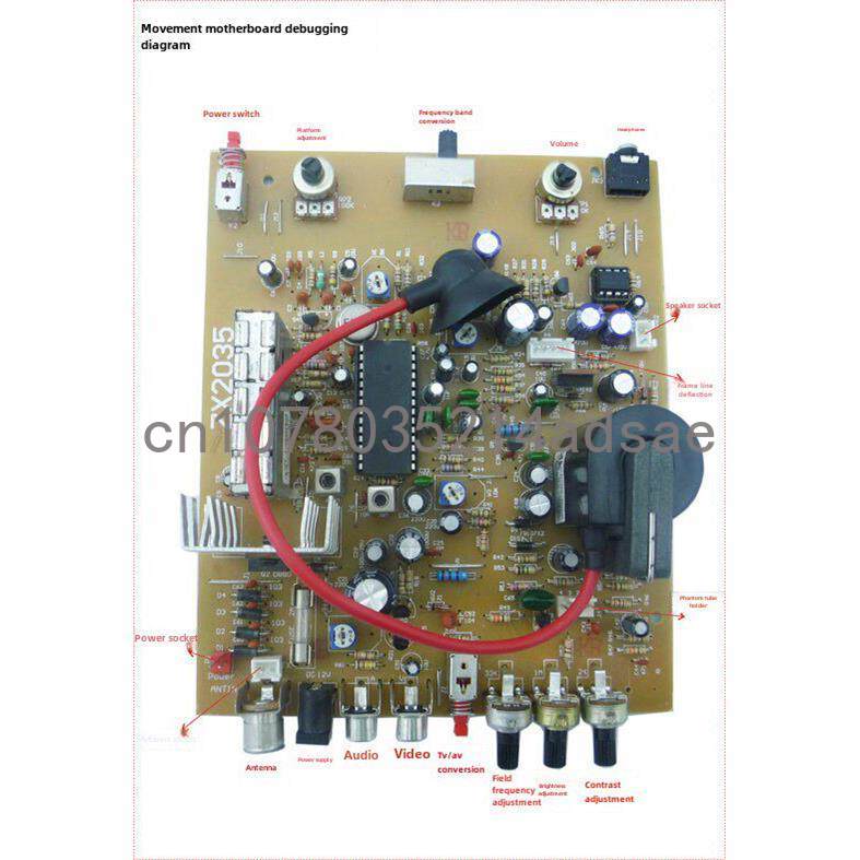 5.5 Inch Black & White TV Main - Diy Electronics Kits avaliação e preço