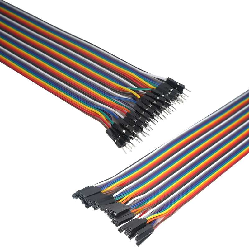 40pin Multicolored Dupont Jump - Breadboard Jumper Wire avaliação e preço