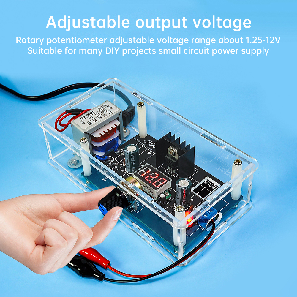 LM317 DC regulated adjustable  - Lm317 Voltage Regulator avaliação e preço