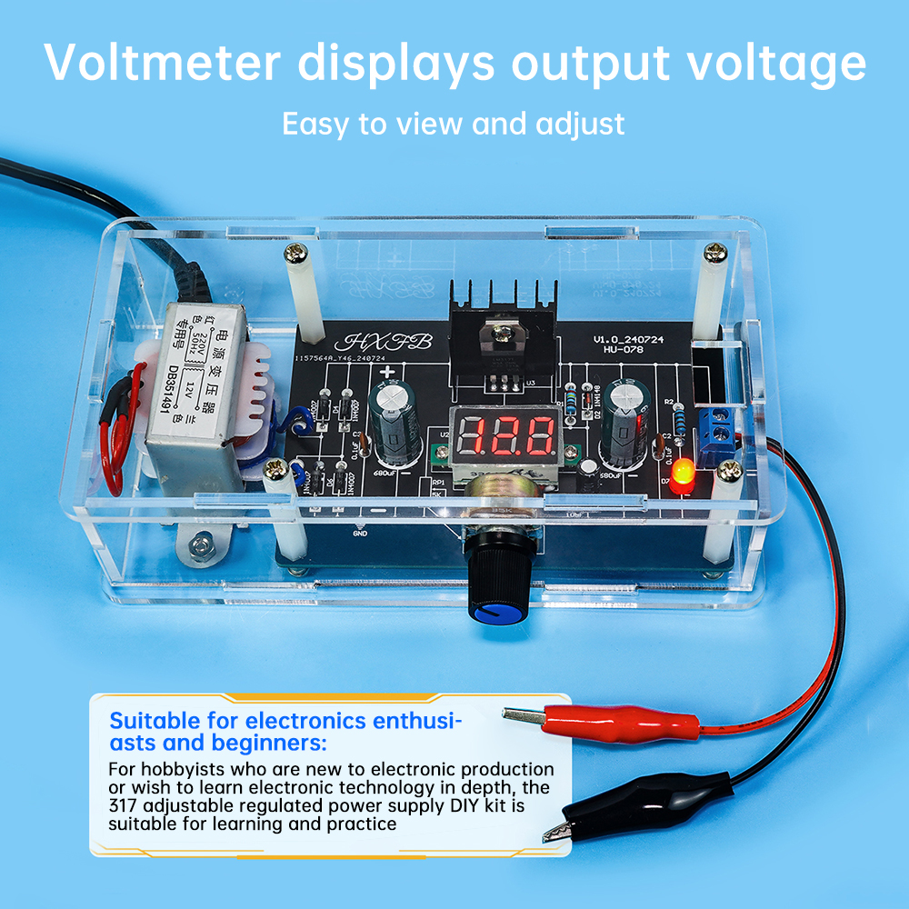 LM317 DC regulated adjustable  - Lm317 Voltage Regulator avaliação e preço