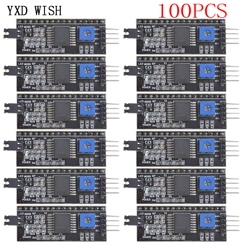100pcs IIC I2C TWI SPI Serial  - I2C Lcd Display avaliação e preço