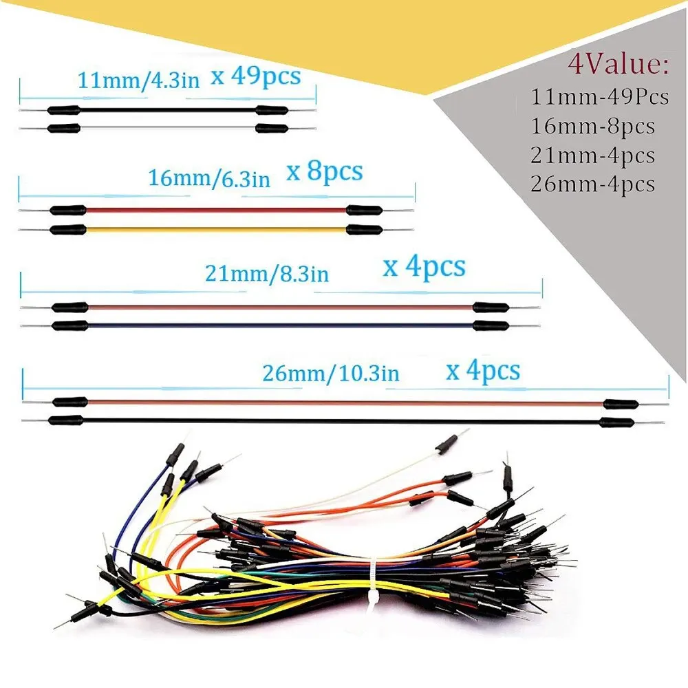Breadboard Jumper Wire Kit wit - Breadboard Jumper Wire avaliação e preço