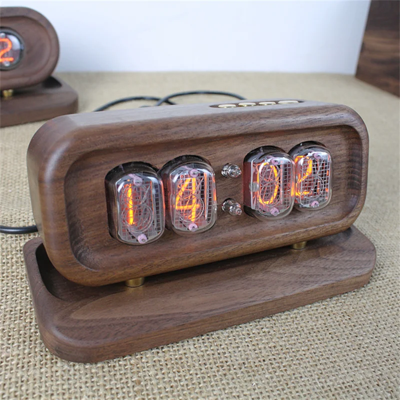 Black Walnut Solid Wood Glow D - Diy Electronics Table avaliação e preço