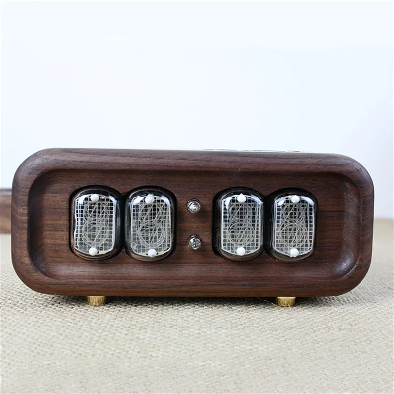 Black Walnut Solid Wood Glow D - Diy Electronics Table avaliação e preço