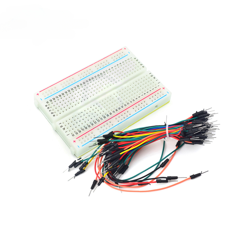 400-Point Breadboard Kit with  - Breadboard Jumper Wire avaliação e preço