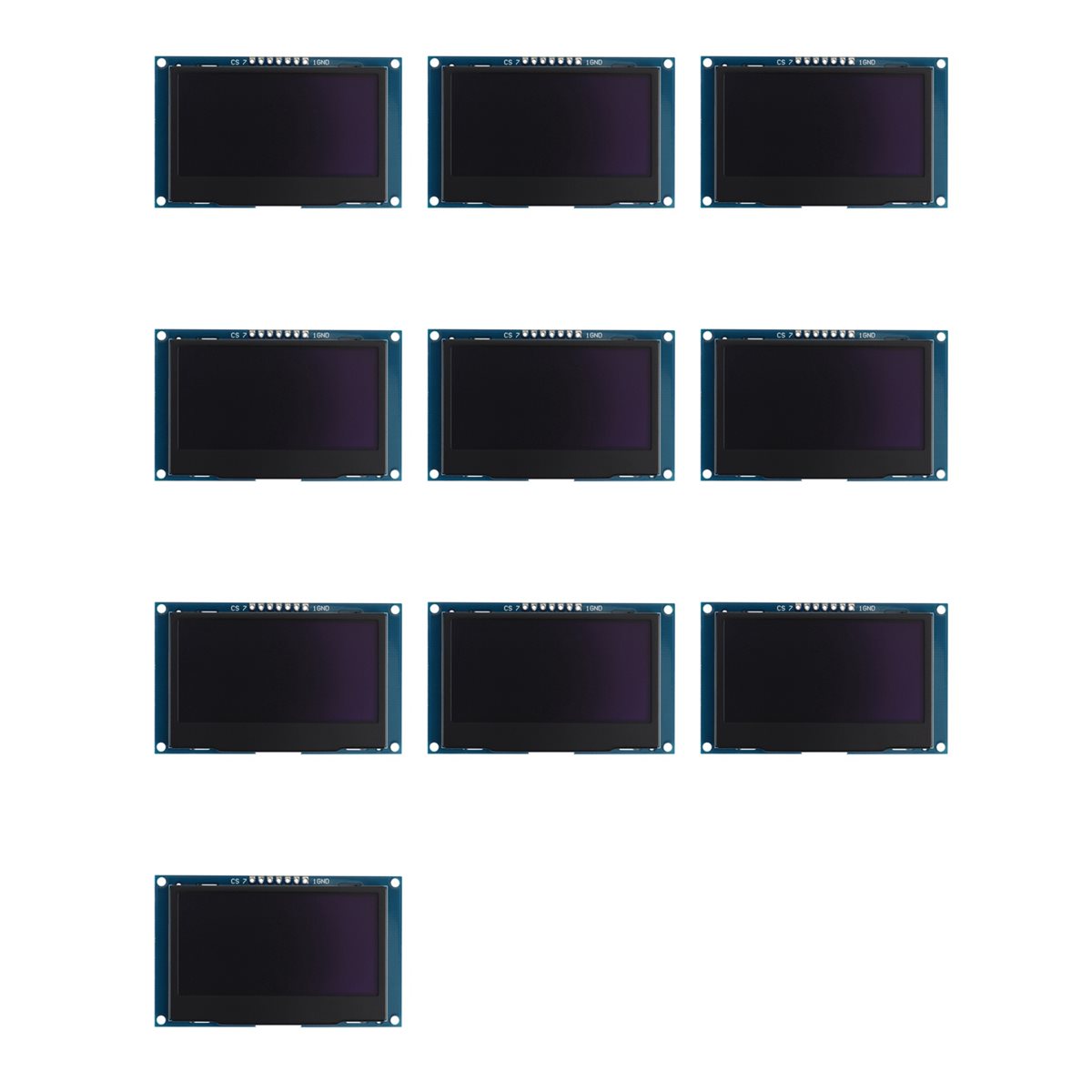 AS95-10Pcs 2.42 Inch 12864 128 - I2C Lcd Display avaliação e preço