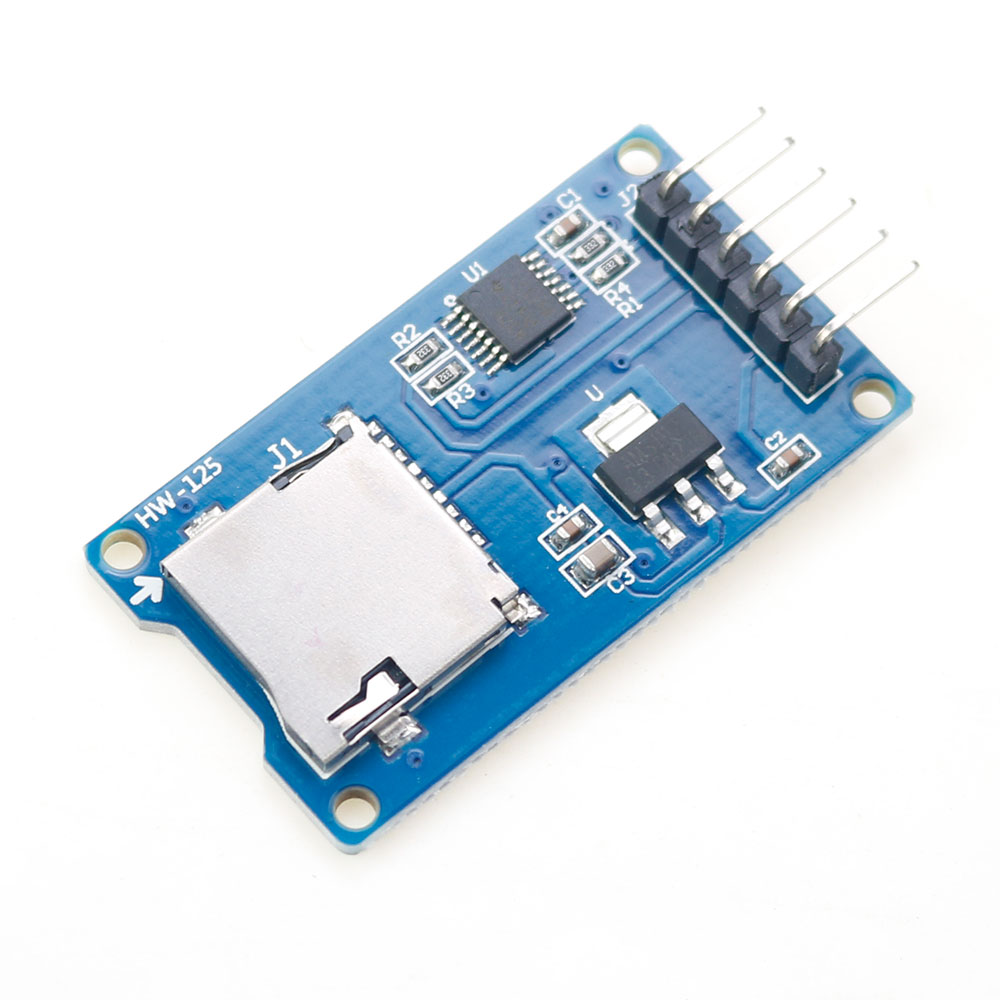 2pcs/lot Micro SD TF card read - Sd Card Module Spi avaliação e preço