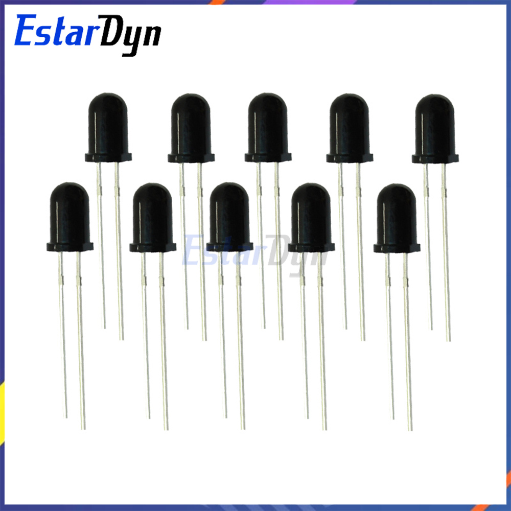 10Pcs 3MM 5MM 850nm IR Infrare - Ir Infrared Receiver avaliação e preço