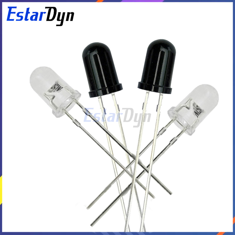 10Pcs 3MM 5MM 850nm IR Infrare - Ir Infrared Receiver avaliação e preço
