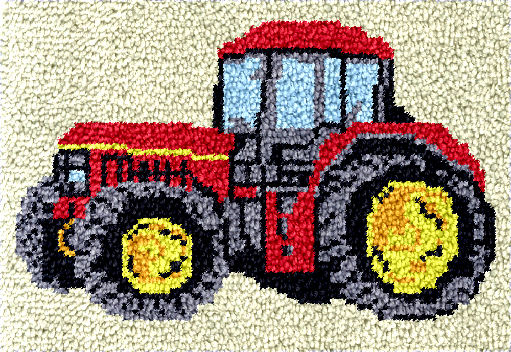 tractor Latch hook rug kits wi - Hobby Diy Electronics Kit avaliação e preço