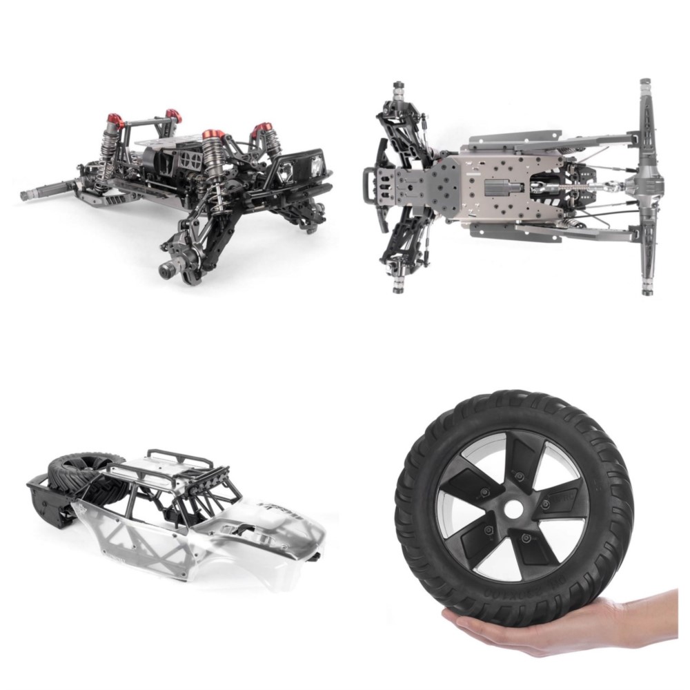 1/5 Metal Chassis RC Off Road  - Hobby Diy Electronics Kit avaliação e preço