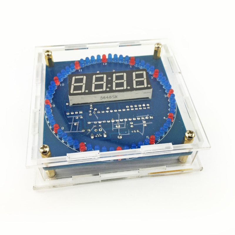 Electronic Clock DIY Light Con - Diy Electronics Table avaliação e preço