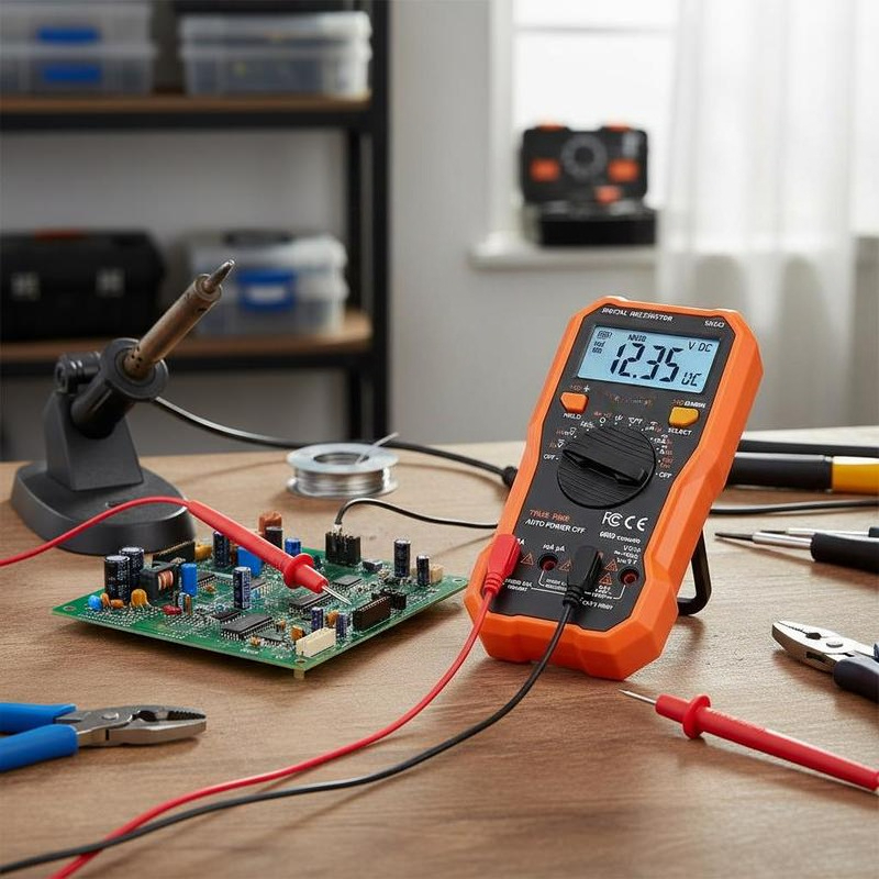 AC DC Voltage Tester 6000 Coun - Diy Home Electronics Lab avaliação e preço