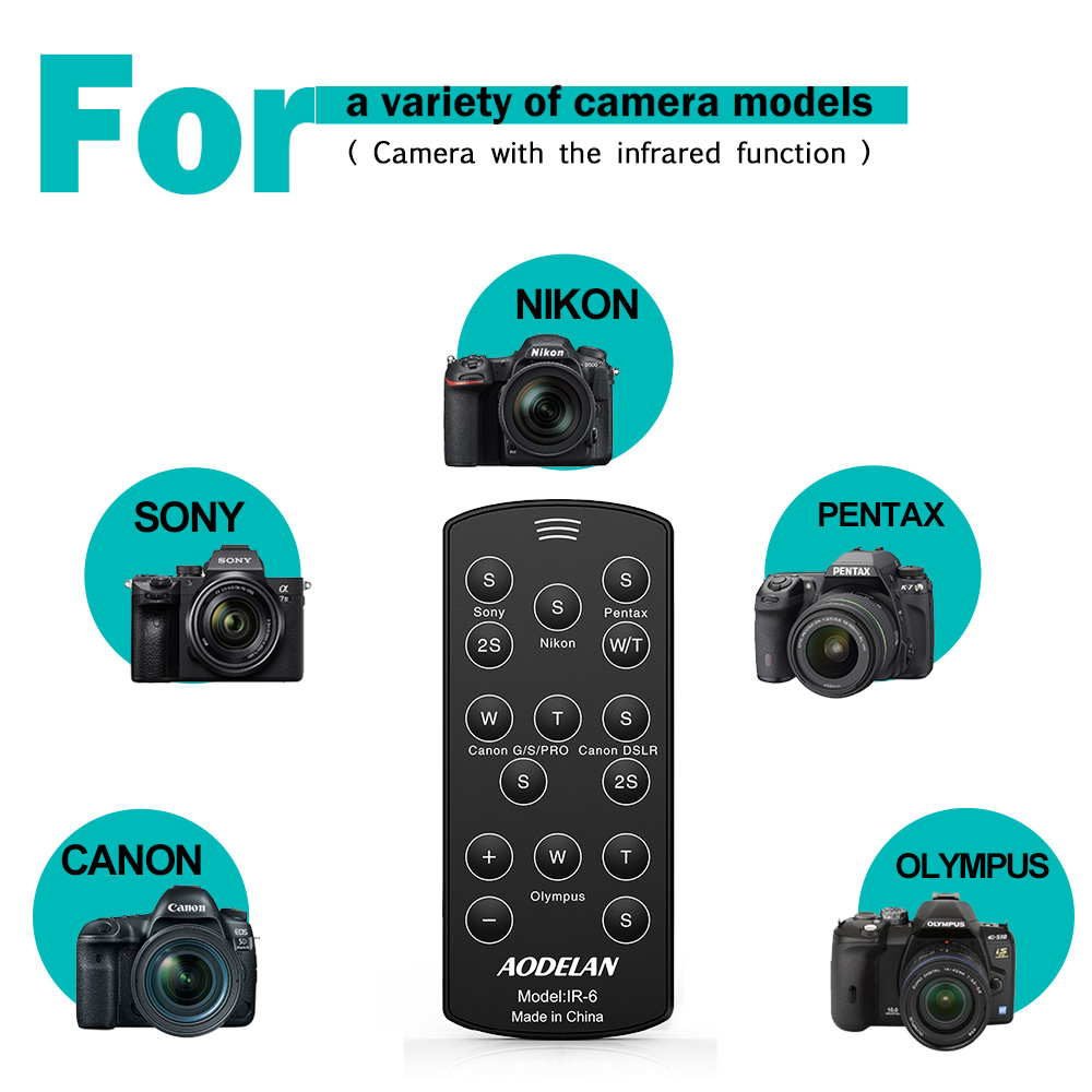 AODELAN Camera IR Shutter Rele - Ir Infrared Receiver avaliação e preço
