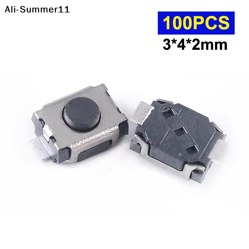 【Mm】100Pcs 3*4*2MM Micro Switc - Push Button Tactile avaliação e preço
