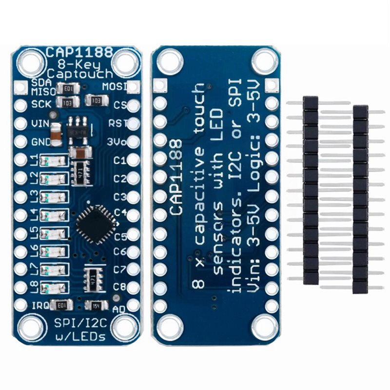 LXYB18B CAP1188 8-Key Capaciti - Diy Electronic Modules avaliação e preço