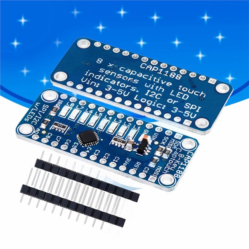 LXYB18B CAP1188 8-Key Capaciti - Diy Electronic Modules avaliação e preço