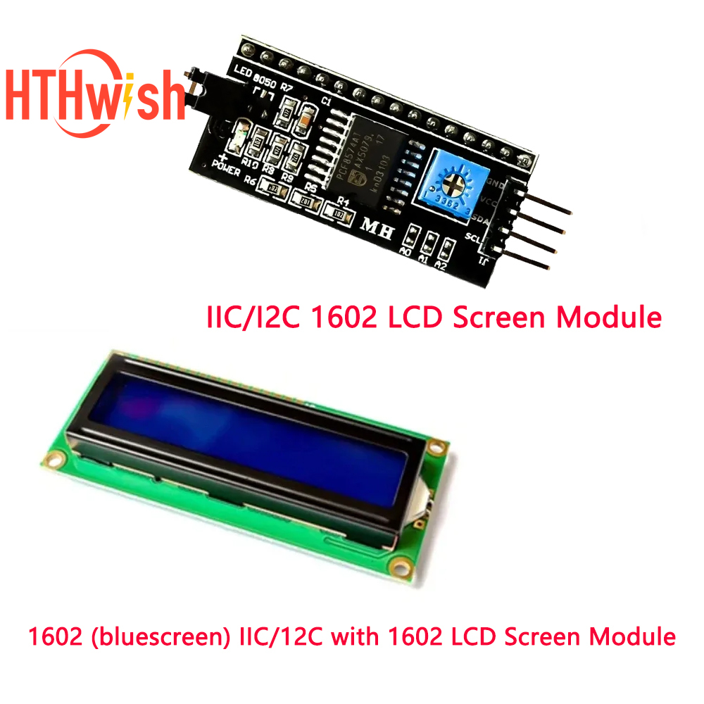 1PC 1602 LCD Display Module DC - I2C Lcd Display avaliação e preço