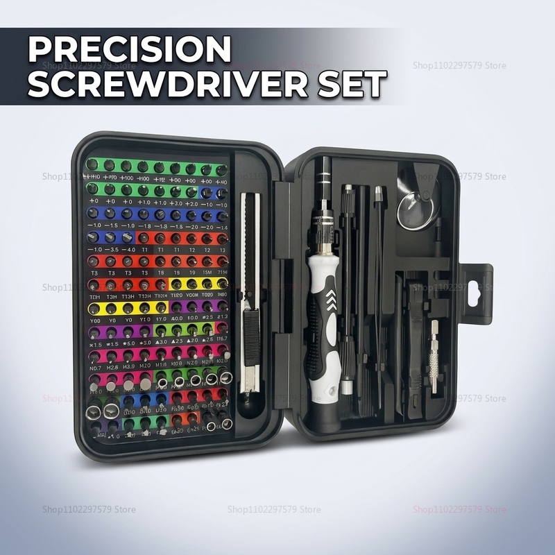 132 in 1 Precision Screwdriver - Useful Diy Electronics avaliação e preço
