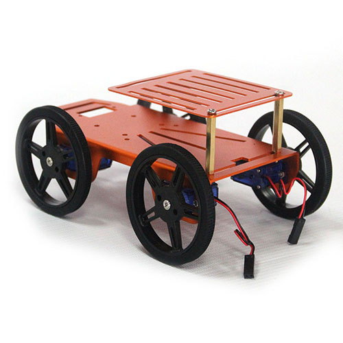 4WD Four-Wheel Drive Car Kit D - Hobby Diy Electronics Kit avaliação e preço