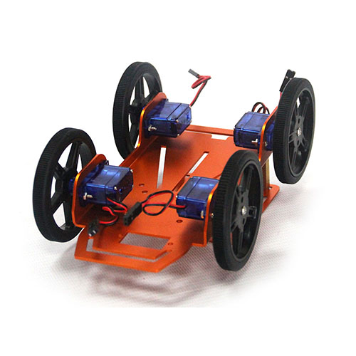 4WD Four-Wheel Drive Car Kit D - Hobby Diy Electronics Kit avaliação e preço