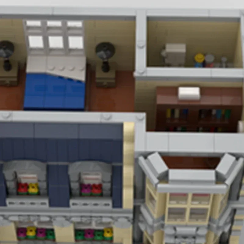 Moc Building Blocks Street Vie - Diy Electronics Stores avaliação e preço