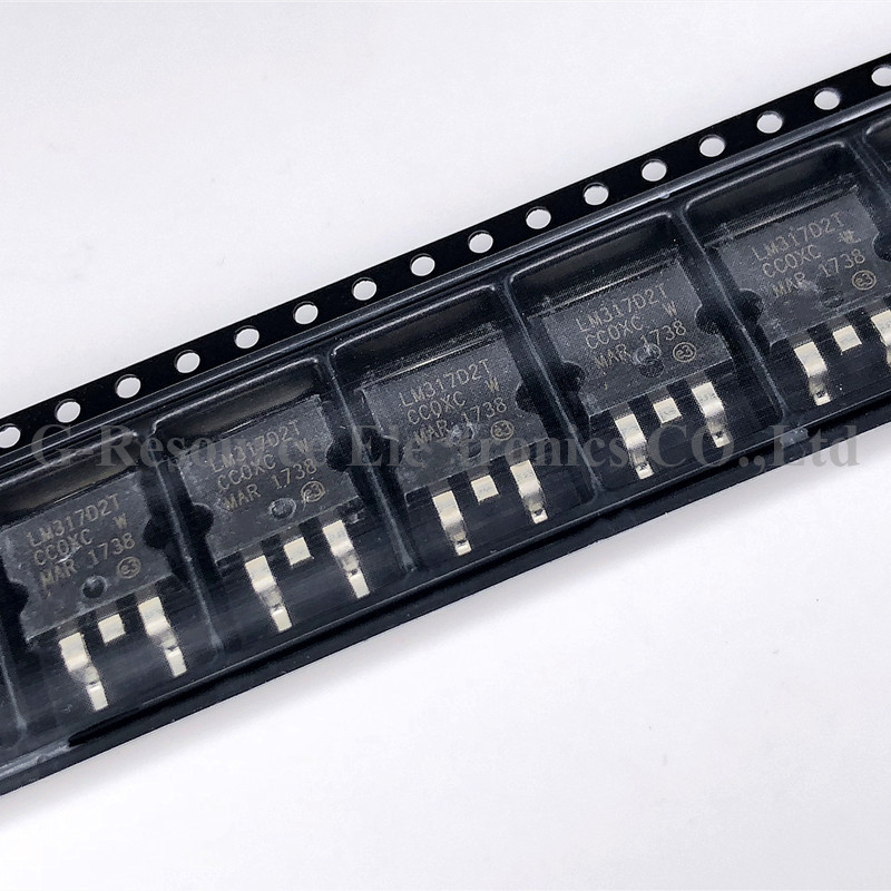 (10pcs) LM317D2T T0-263 LM317  - Lm317 Voltage Regulator avaliação e preço