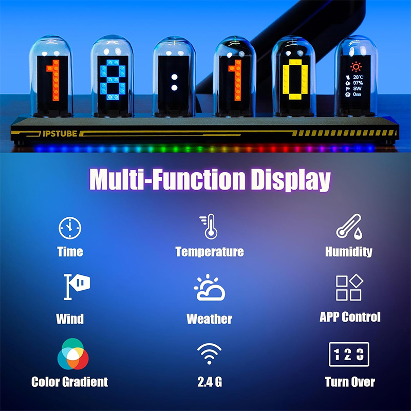 IPS Full Color Display Nixie T - Diy Electronics Table avaliação e preço